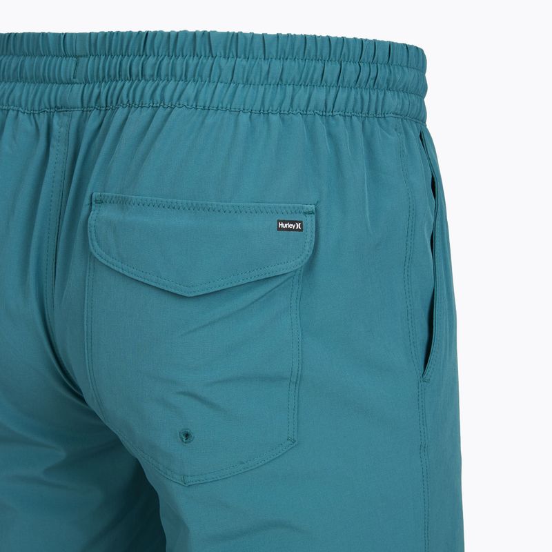 Pantaloni scurți de baie pentru bărbați Hurley Crossover Volley Swim Short Sky/Pewter 4