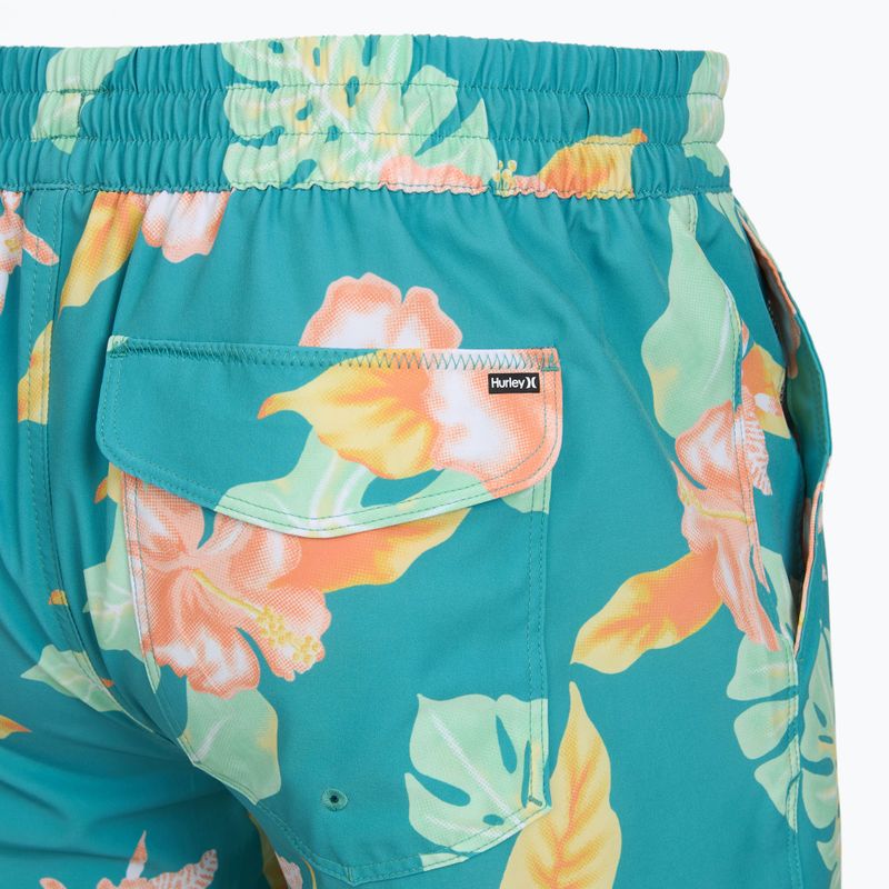 Pantaloni scurți de baie pentru bărbați Hurley El Cap Volley Swim Short Pro Blue 4