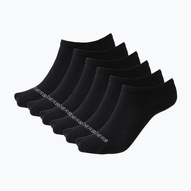 Șosete pentru femei SKECHERS Non Terry Low Cut 6 perechi black