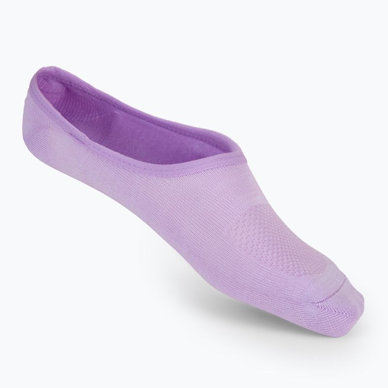Șosete pentru femei SKECHERS Non Terry No Show Liner 3 pary white/purple 4