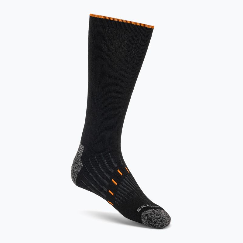 Șosete SKECHERS Full Terry Qtr Crew black / grey 3
