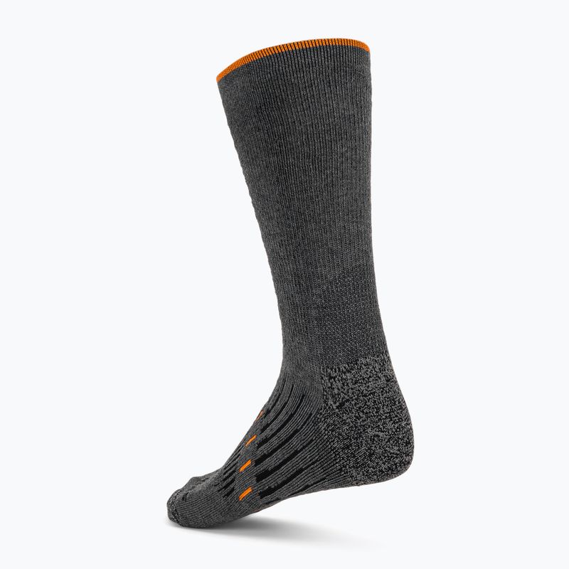 Șosete SKECHERS Full Terry Qtr Crew black / grey 4