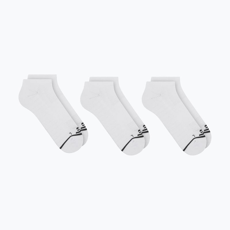 Șosete pentru bărbați SKECHERS 1/2 Terry No Show 3 pary white traditional 4