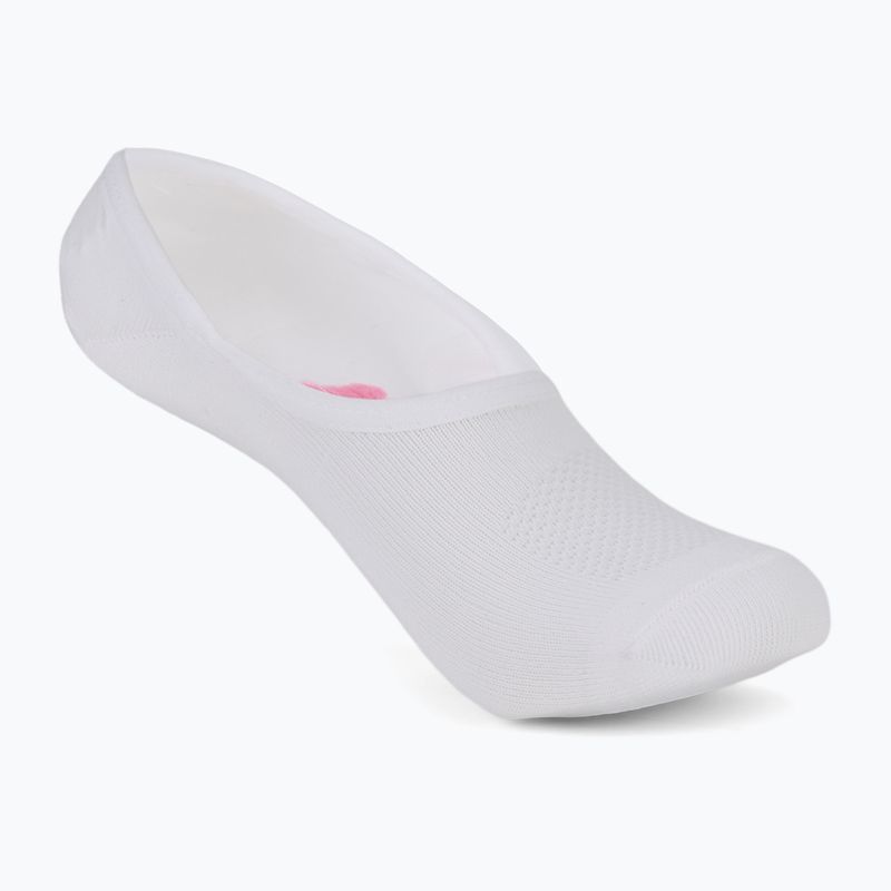 Șosete pentru femei SKECHERS Non Terry No Show Liner 3 pary white/purple 2
