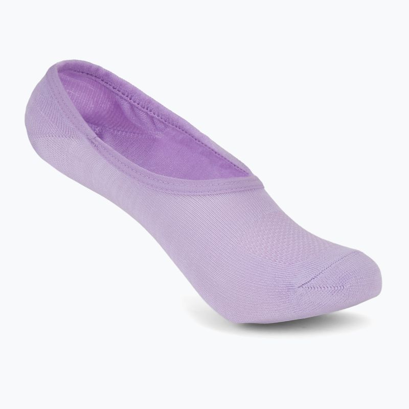 Șosete pentru femei SKECHERS Non Terry No Show Liner 3 pary white/purple 4