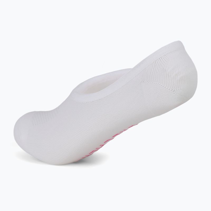 Șosete pentru femei SKECHERS Non Terry No Show Liner 3 pary white/purple 5