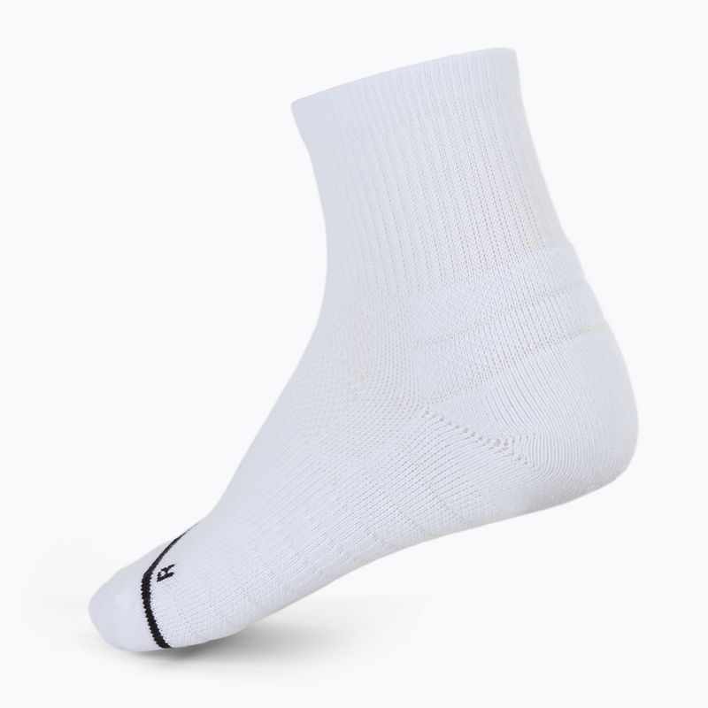 Șosete pentru bărbați SKECHERS 1/2 Terry Qtr Crew 3 pary white traditional 3