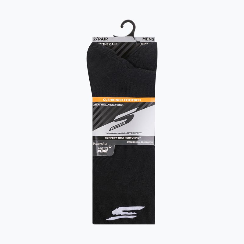 Șosete pentru bărbați SKECHERS 1/2 Terry Over The Knee 2 pary black 2