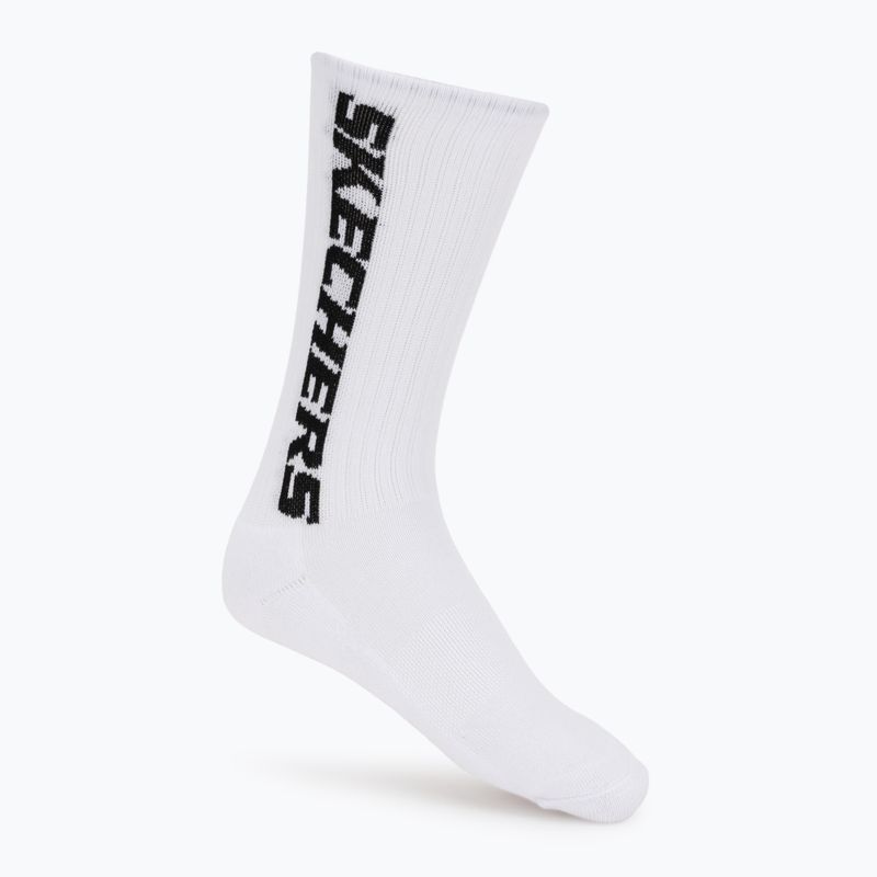 Șosete SKECHERS Terry Crew 1/2 3 pack grey/black 2