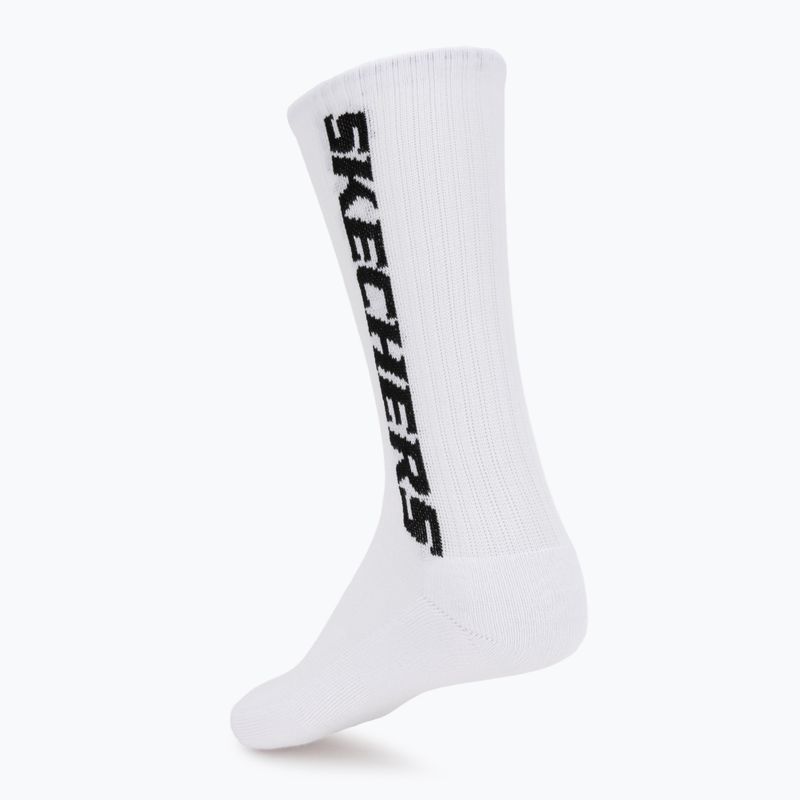 Șosete SKECHERS Terry Crew 1/2 3 pack grey/black 3