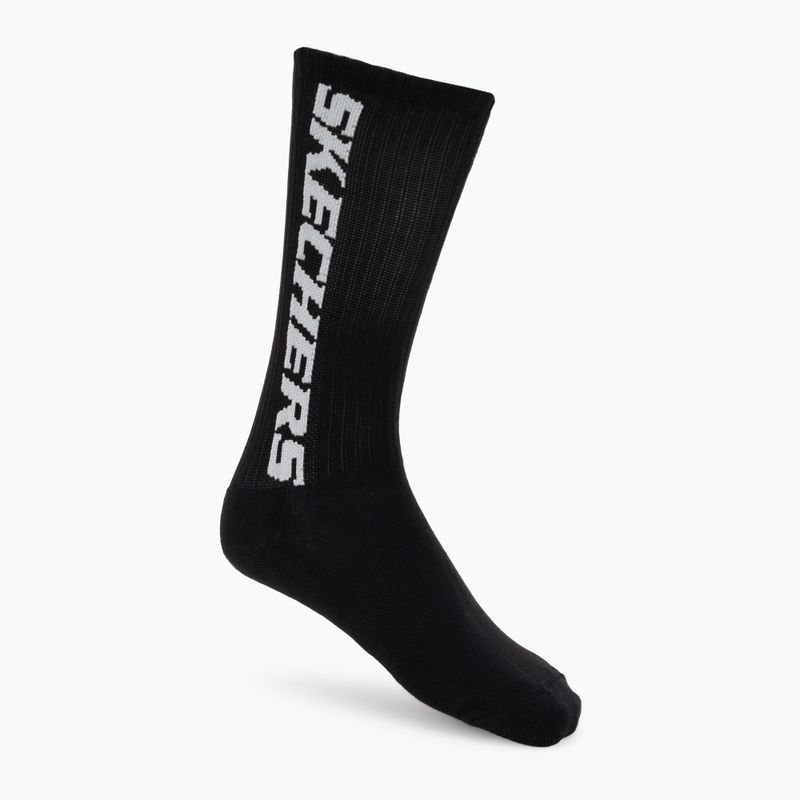 Șosete SKECHERS Terry Crew 1/2 3 pack grey/black 7