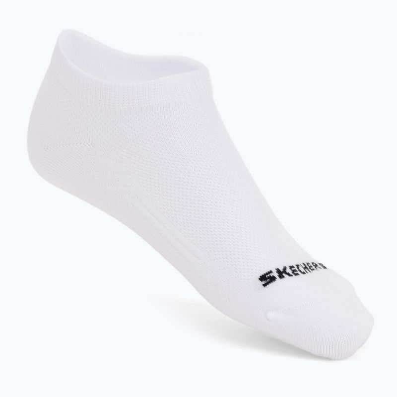Șosete SKECHERS Non Terry Low Cut white/grey 2