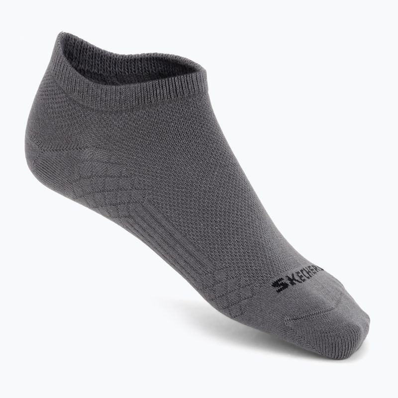 Șosete SKECHERS Non Terry Low Cut white/grey 3