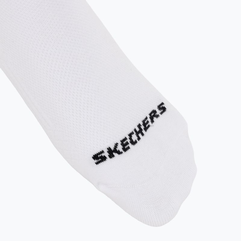 Șosete SKECHERS Non Terry Low Cut white/grey 7