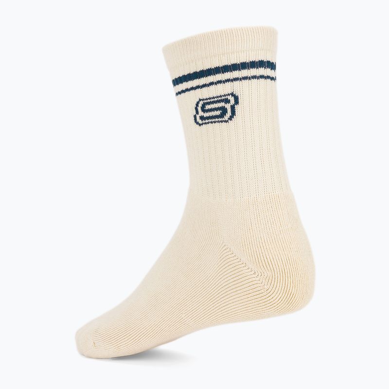 Șosete SKECHERS Full Terry Low Crew white/blue 5
