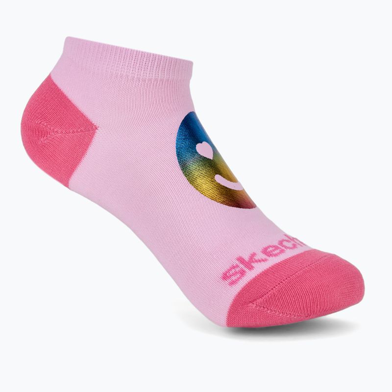 Șosete pentru copii SKECHERS Non Terry Low Cut 6 perechi purple 5