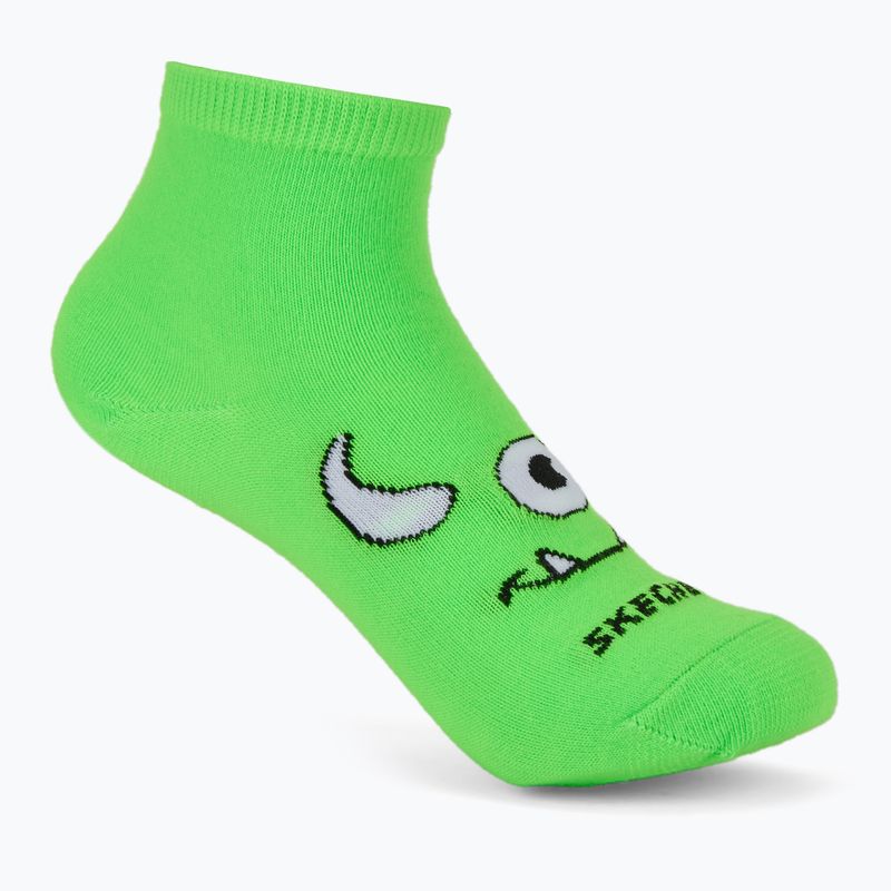 Șosete pentru copii SKECHERS Non Terry High Qtr Crew 6 perechi grey/grey 5