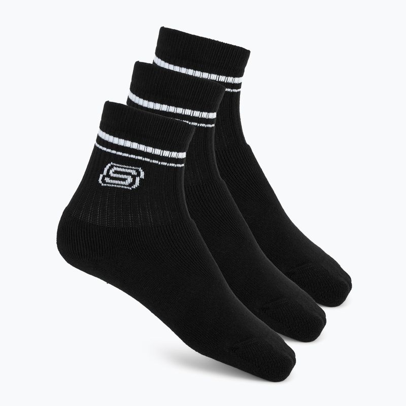 Șosete pentru copii SKECHERS Full Terry Low Crew 3 perechi black