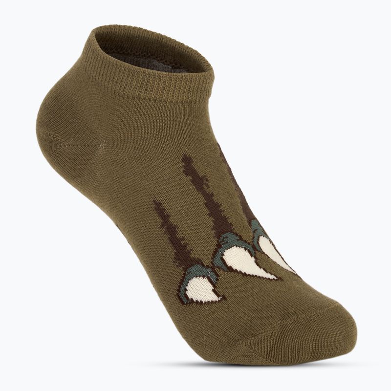 Șosete pentru copii SKECHERS 1/2 Terry Low Cut 6 perechi olive 7