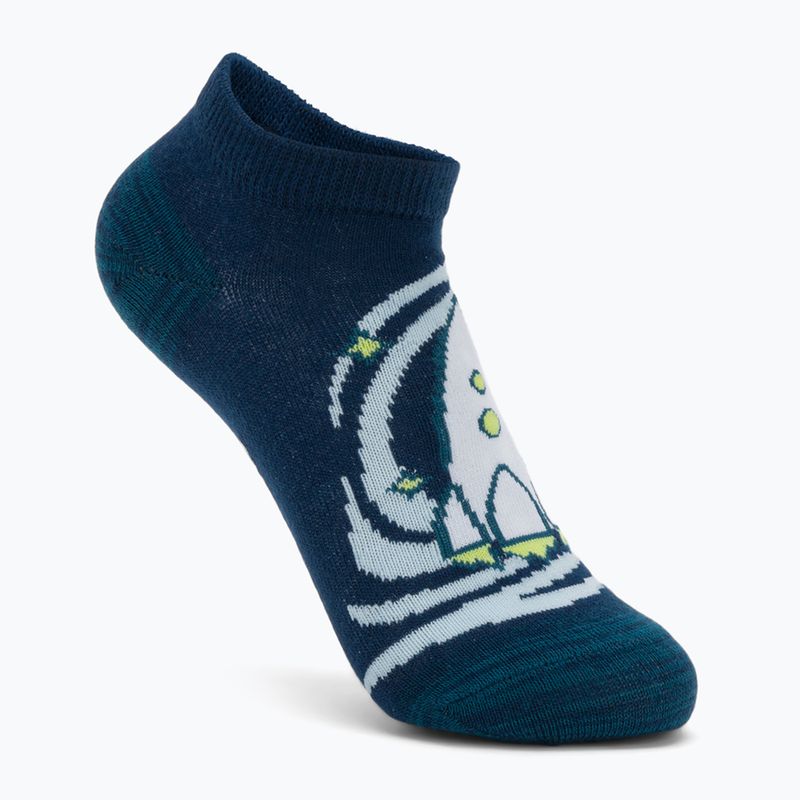 Șosete pentru copii SKECHERS 1/2 Terry Low Cut 6 perechi teal 7