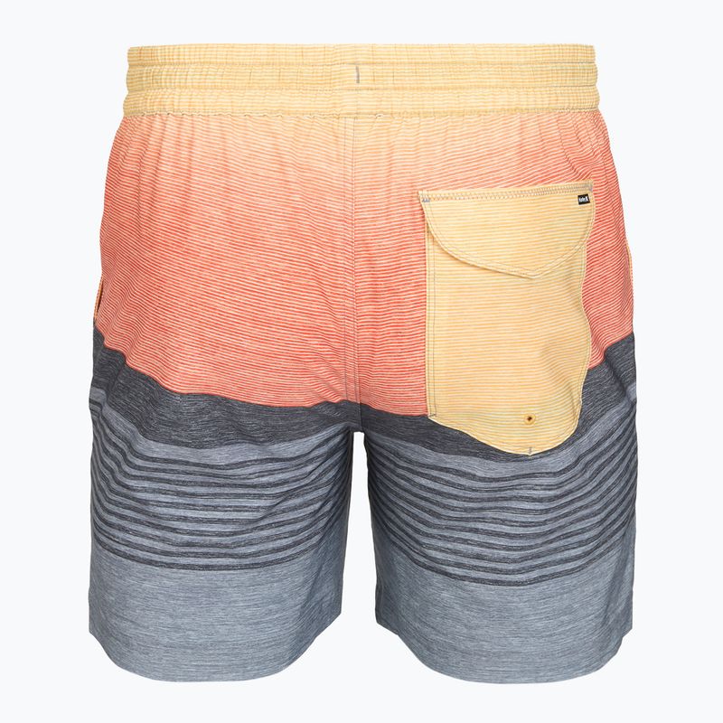 Pantaloni scurți de baie pentru bărbați Hurley Epic Ombre Volley Swim Short Light Grey 2