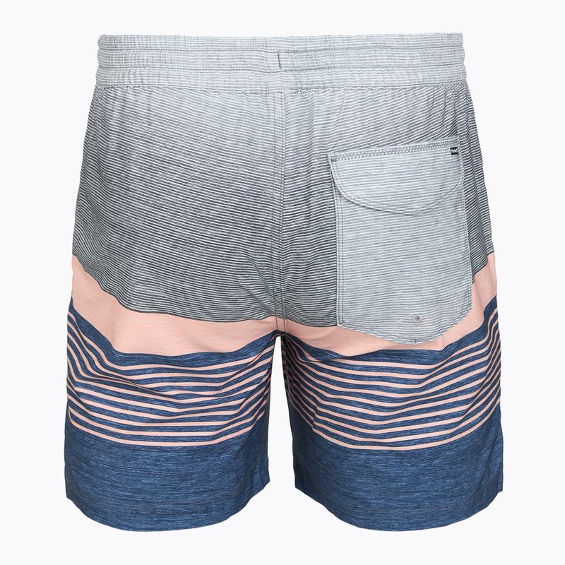 Pantaloni scurți de baie pentru bărbați Hurley Epic Ombre Volley Swim Short Industrial Blue 2