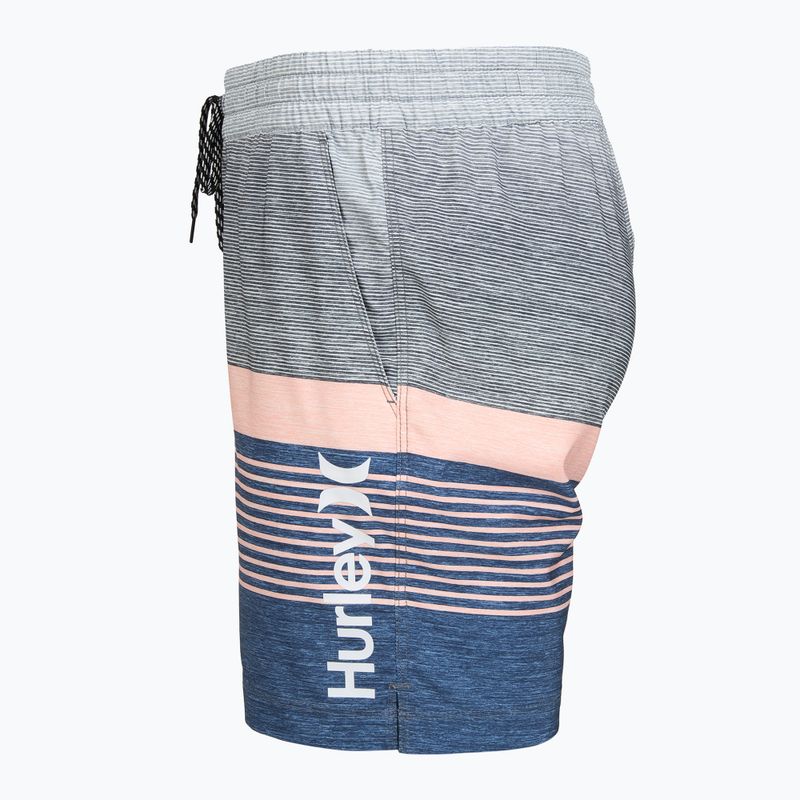 Pantaloni scurți de baie pentru bărbați Hurley Epic Ombre Volley Swim Short Industrial Blue 3