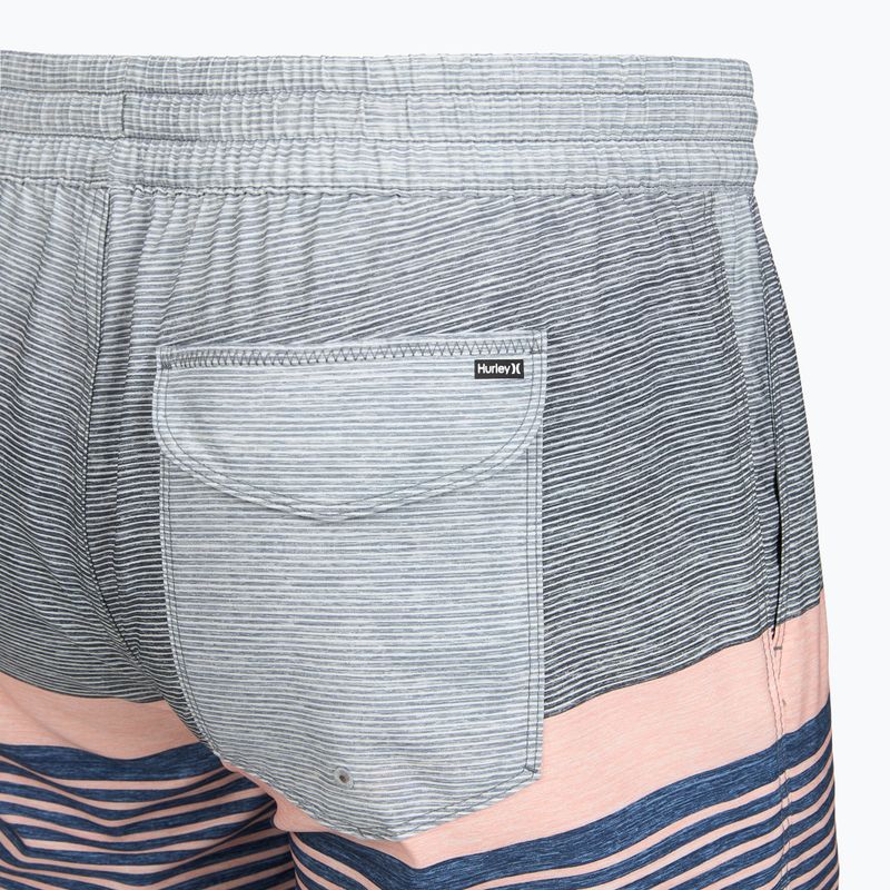Pantaloni scurți de baie pentru bărbați Hurley Epic Ombre Volley Swim Short Industrial Blue 4