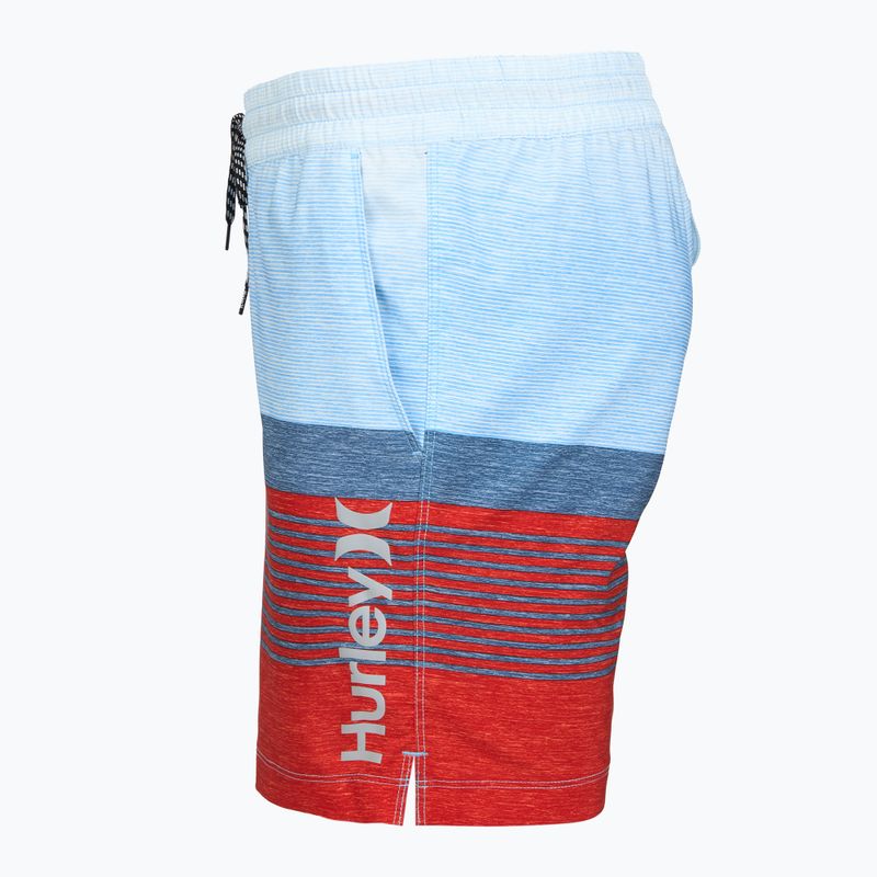 Pantaloni scurți de baie pentru bărbați Hurley Epic Ombre Volley Swim Short Noise Aqua 3