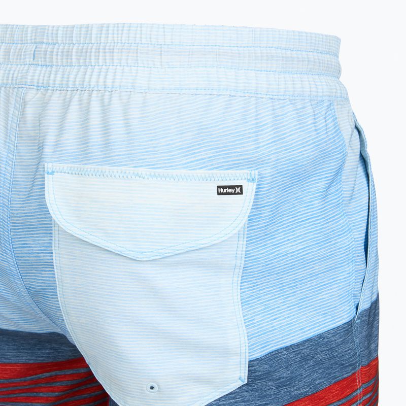 Pantaloni scurți de baie pentru bărbați Hurley Epic Ombre Volley Swim Short Noise Aqua 4