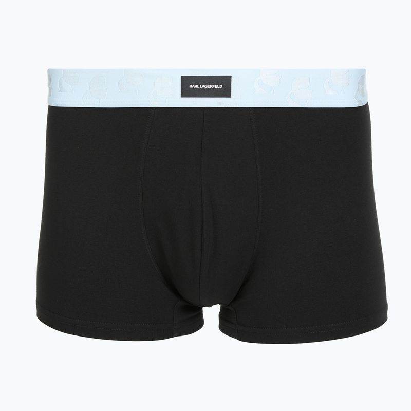 Boxeri pentru bărbați KARL LAGERFELD Kameo Logo Trunk 7 perechi midnight/clear sky/olive 2