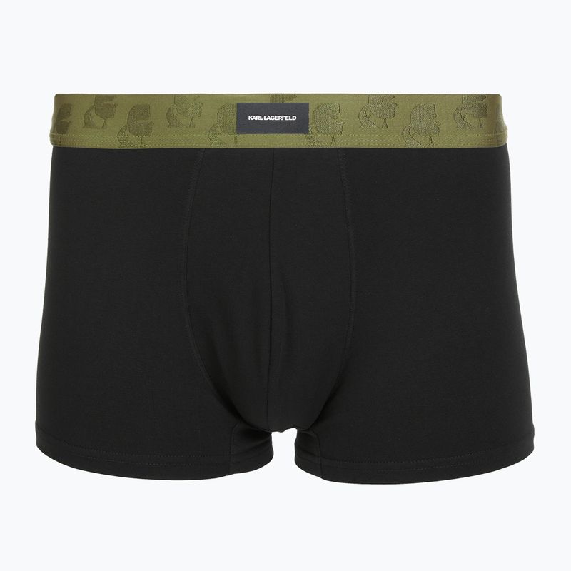 Boxeri pentru bărbați KARL LAGERFELD Kameo Logo Trunk 7 perechi midnight/clear sky/olive 3