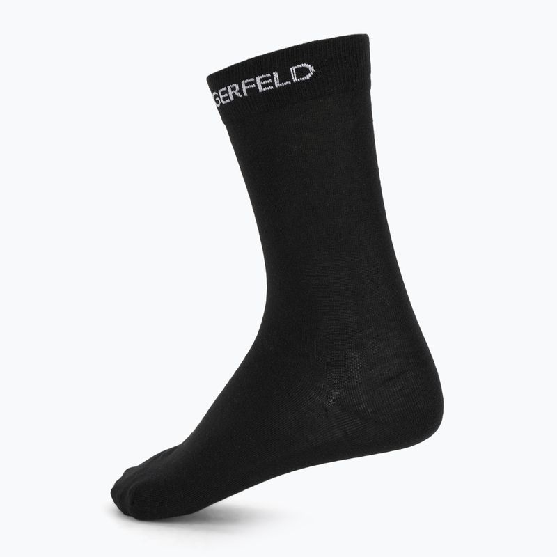 Set de box + șosete bărbați KARL LAGERFELD Ikon Trunk aop karl dot black 6