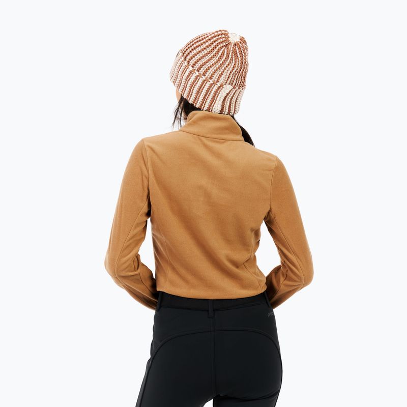Bluză pentru femei Protest PRTRemutez 1/4 Zip Active teddy brown 6