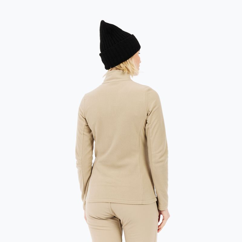 Bluză pentru femei Protest PRTRemutez 1/4 Zip Active bamboobeige 3