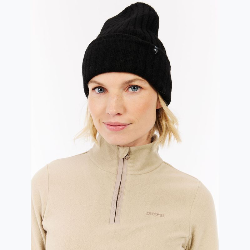 Bluză pentru femei Protest PRTRemutez 1/4 Zip Active bamboobeige 7