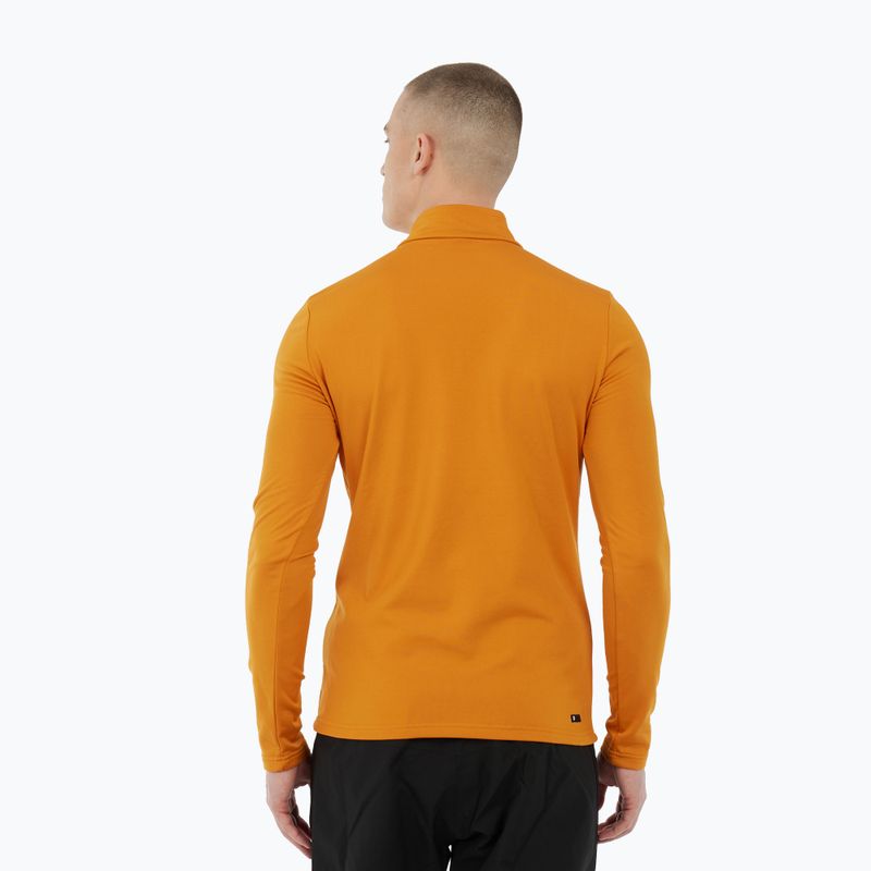 Bluză pentru bărbați Protest Rewill 1/4 Zip Active caramel yellow 3