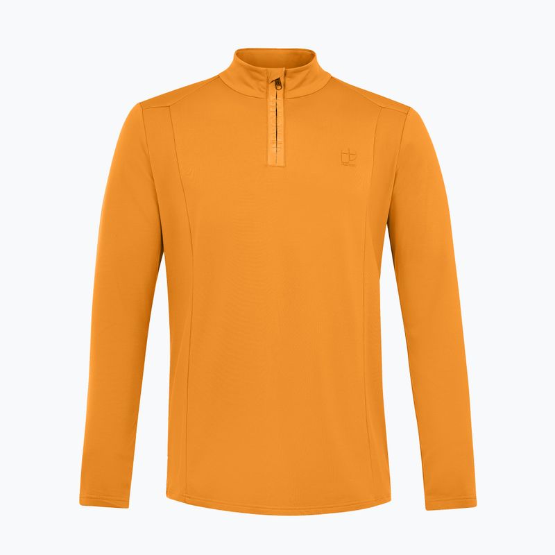 Bluză pentru bărbați Protest Rewill 1/4 Zip Active caramel yellow 6