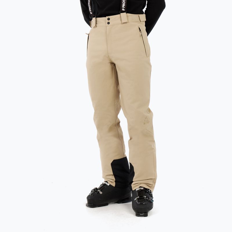 Pantaloni de snowboard pentru bărbați Protest PRTChester bamboo beige 3