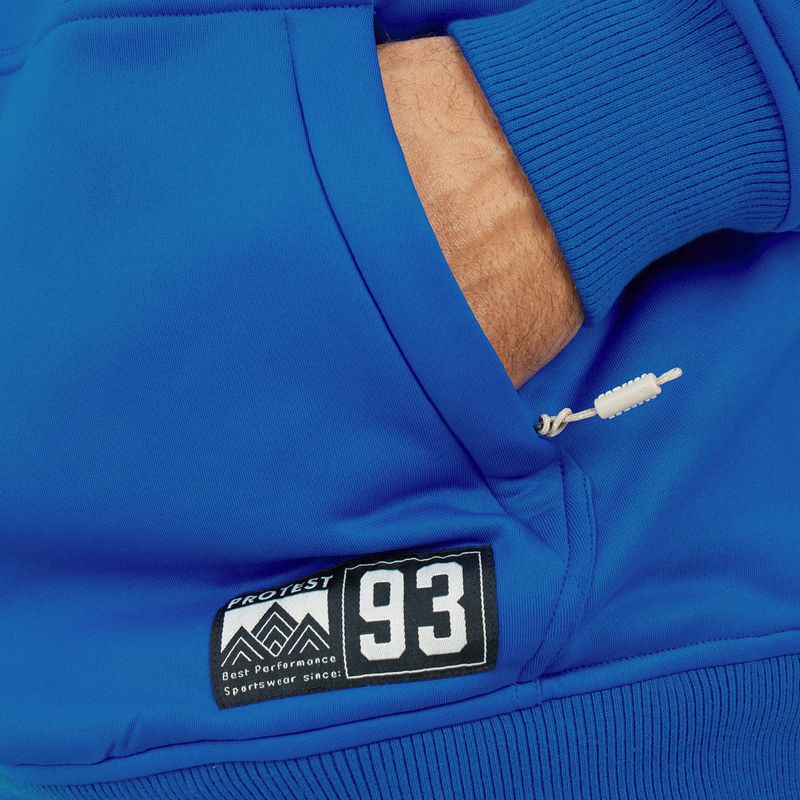 Bluză de snowboard pentru bărbați Protest PRTIvo Outdoor Hoodie vibrant blue 6