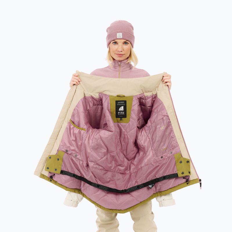 Geacă de snowboard pentru femei Protest PRTSina willow green 8
