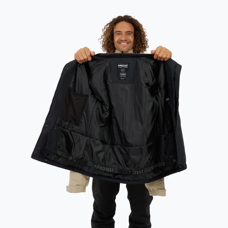 Geacă de snowboard pentru bărbați Protest PRTKajo kale green 7