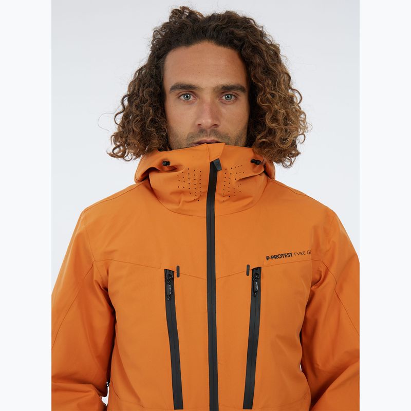 Geacă de snowboard pentru bărbați Protest PRTTimothy caramel yellow 5
