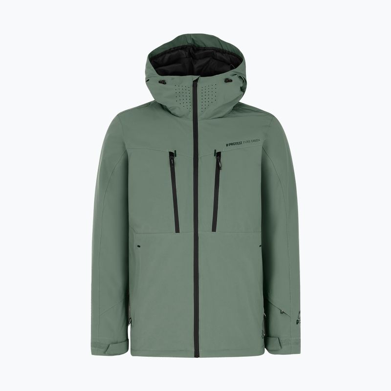 Geacă de snowboard pentru bărbați Protest PRTTimothy aspen green 9