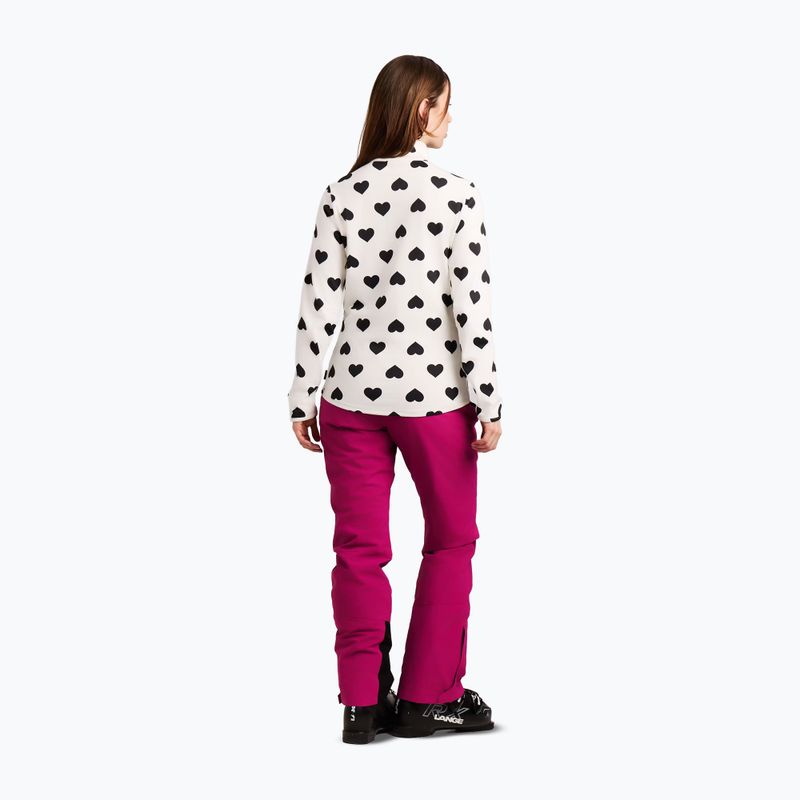 Bluză fleece pentru femei Protest PRTSwana 1/4 Zip Active seashelloffwhite 3