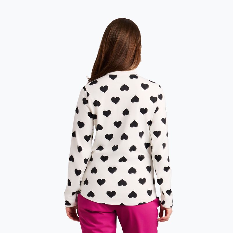 Bluză fleece pentru femei Protest PRTSwana 1/4 Zip Active seashelloffwhite 4