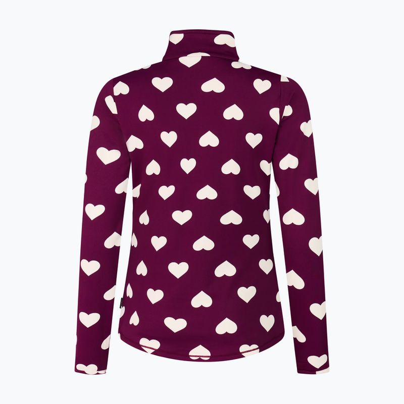 Bluză fleece pentru femei Protest PRTSwana 1/4 Zip Active current purple 7