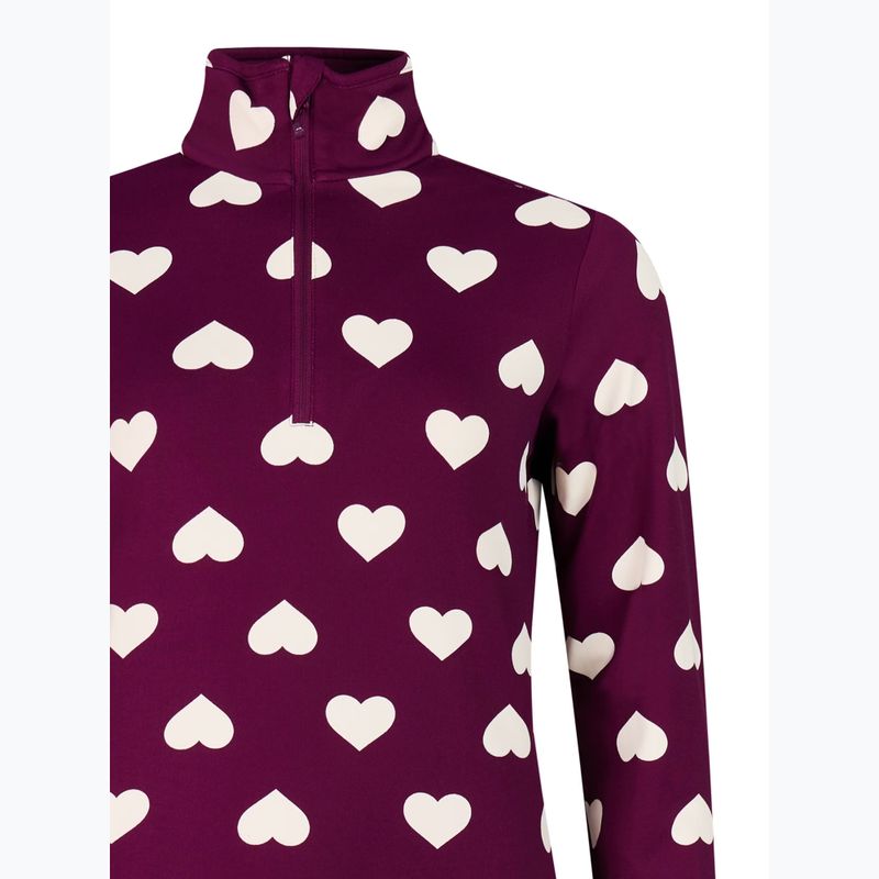 Bluză fleece pentru femei Protest PRTSwana 1/4 Zip Active current purple 8
