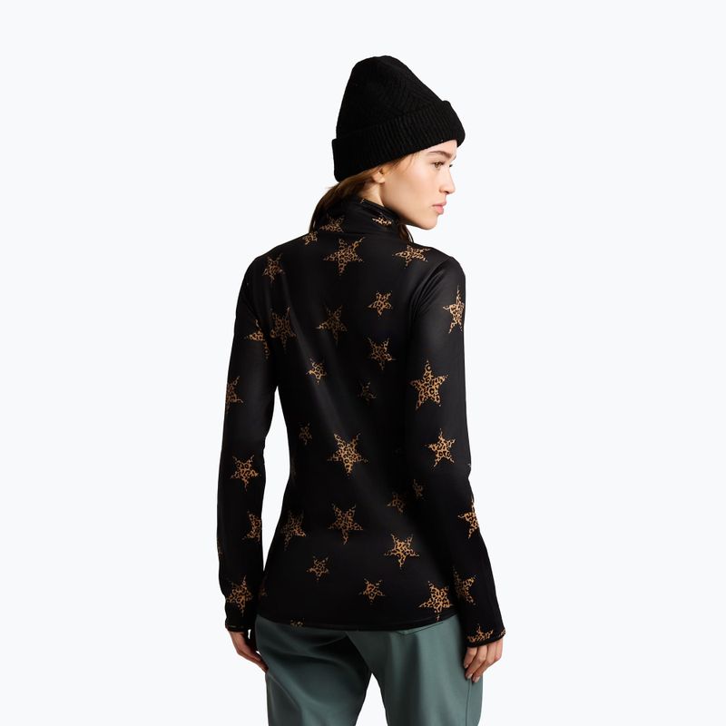 Bluză fleece pentru femei Protest PRTSwana 1/4 Zip Active fudgecamel 5
