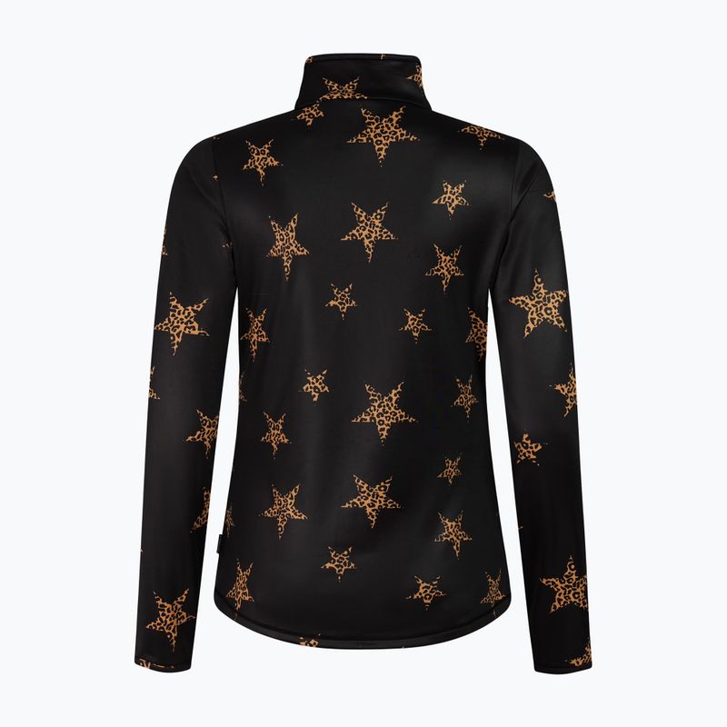 Bluză fleece pentru femei Protest PRTSwana 1/4 Zip Active fudgecamel 7